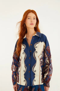 CHECK VUE_Scarf Sand Chemise - Scarf Sand
