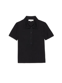 THE MESH TRIM POLOBLACK
