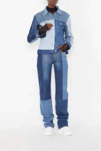 Pantalon à taille haute en denim - Shades Of Blue