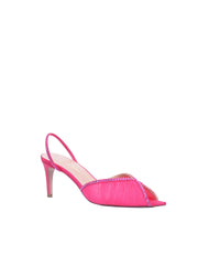 Escarpins Katy 60 en satin - Hot Pink