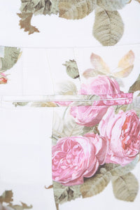 Pantalon tailleur imprimé bouquets - Light Beige Bouquet