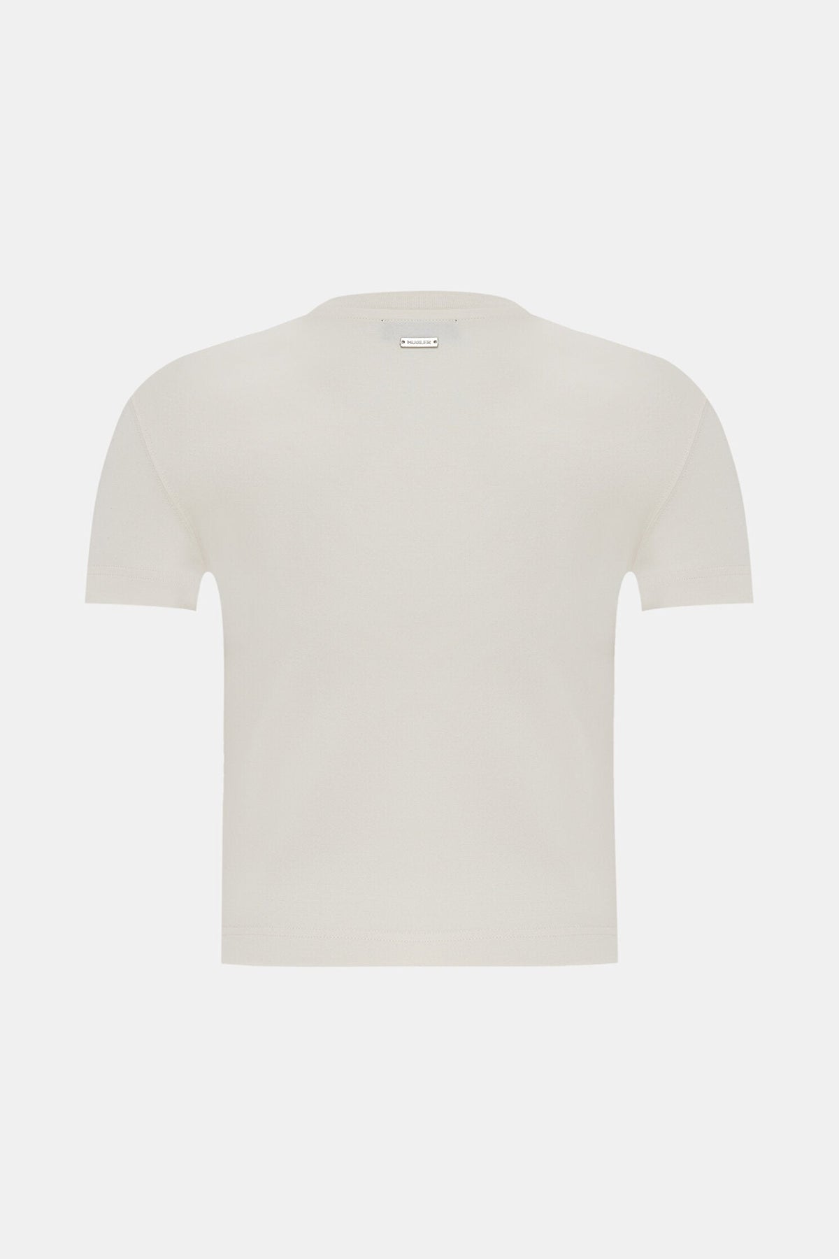 SNOW // white piercing t-shirt