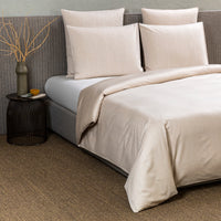 LUNAR / DOUBLE KING PARURE HOUSSE DE COUETTE AVEC 2 TAIE D'OREILLER 50X80