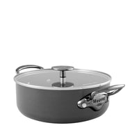 Rondeau 28cm M'STONE ONYX en aluminium avec couvercle
