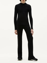 Pull col montant - Black