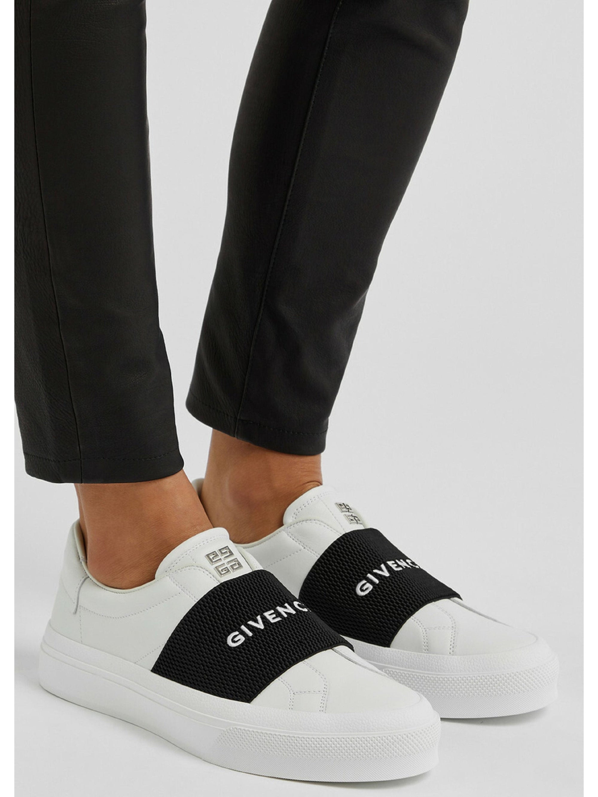 CALF LEATHER/GIVENCHY ELASTIC