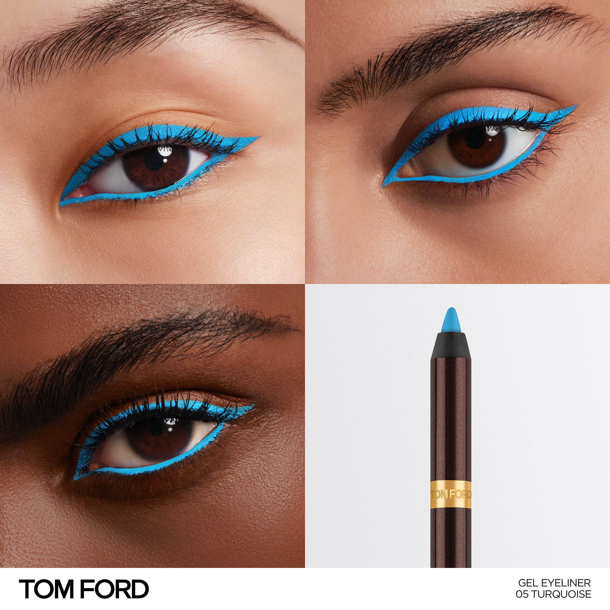 Runway Turquoise gel eyeliner - 05. Turquoise