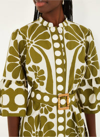 CHECK VUE_Palermo Green Robe courte - Palermo Green