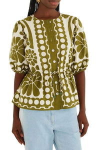 FELIX_JAMBES_Palermo Green Blouse - Palermo Green
