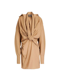120€ / 0 sold //1 QTY / ST0%   Robe courte Agui - Beige