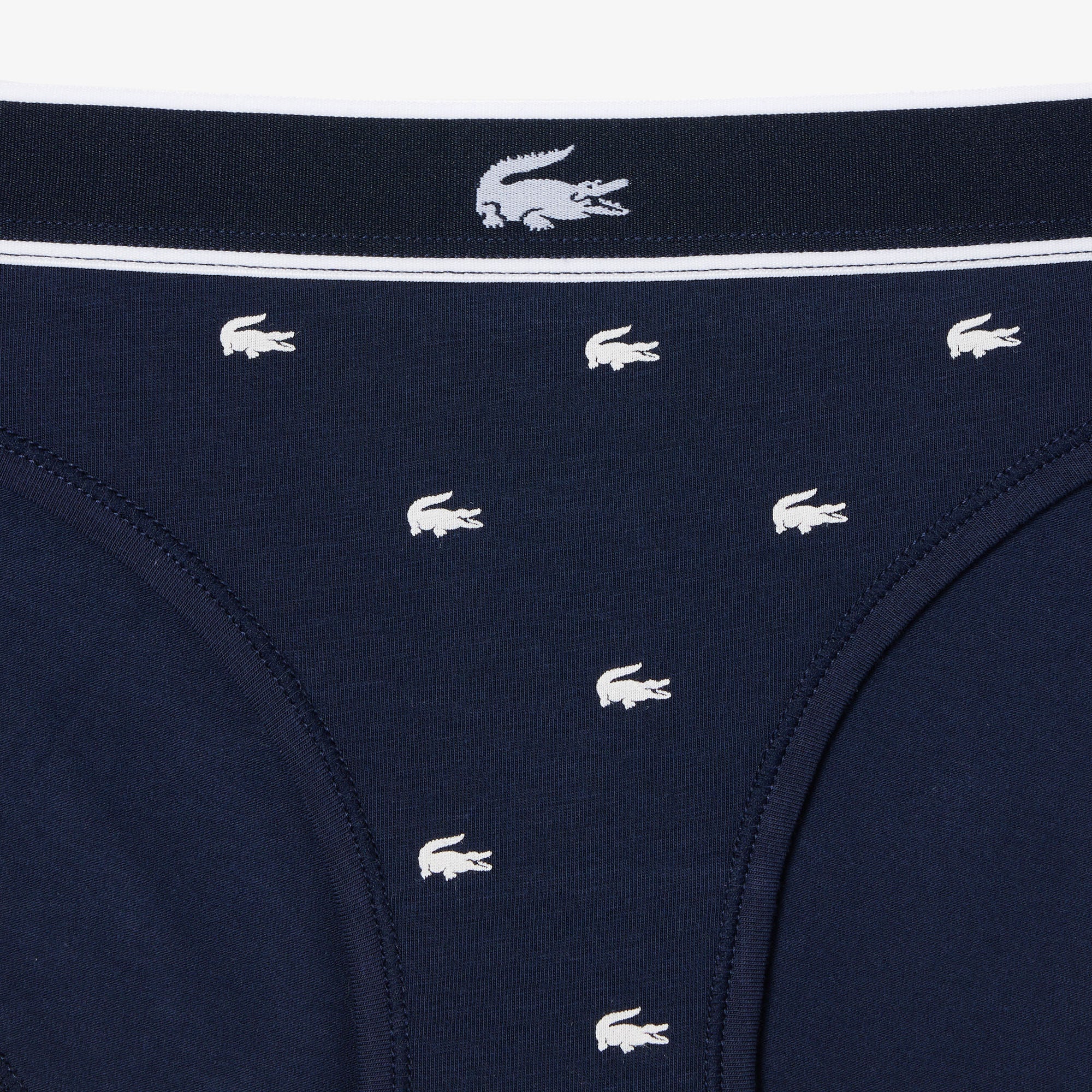 Brief Underwear - Marine & Blanc