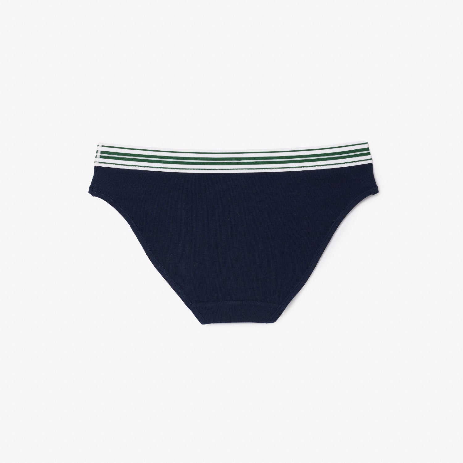 Culotte stretch ceinture rayée - Marine