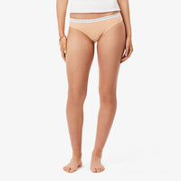 Set of 3 stretch knickers - Biscuit & Blanc Black