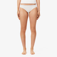 Set of 3 stretch knickers - Biscuit & Blanc Black