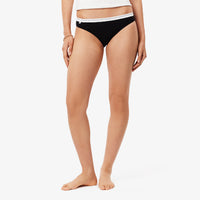 Set of 3 stretch knickers - Biscuit & Blanc Black