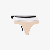String Underwear - Biscuit & Blanc-Noir