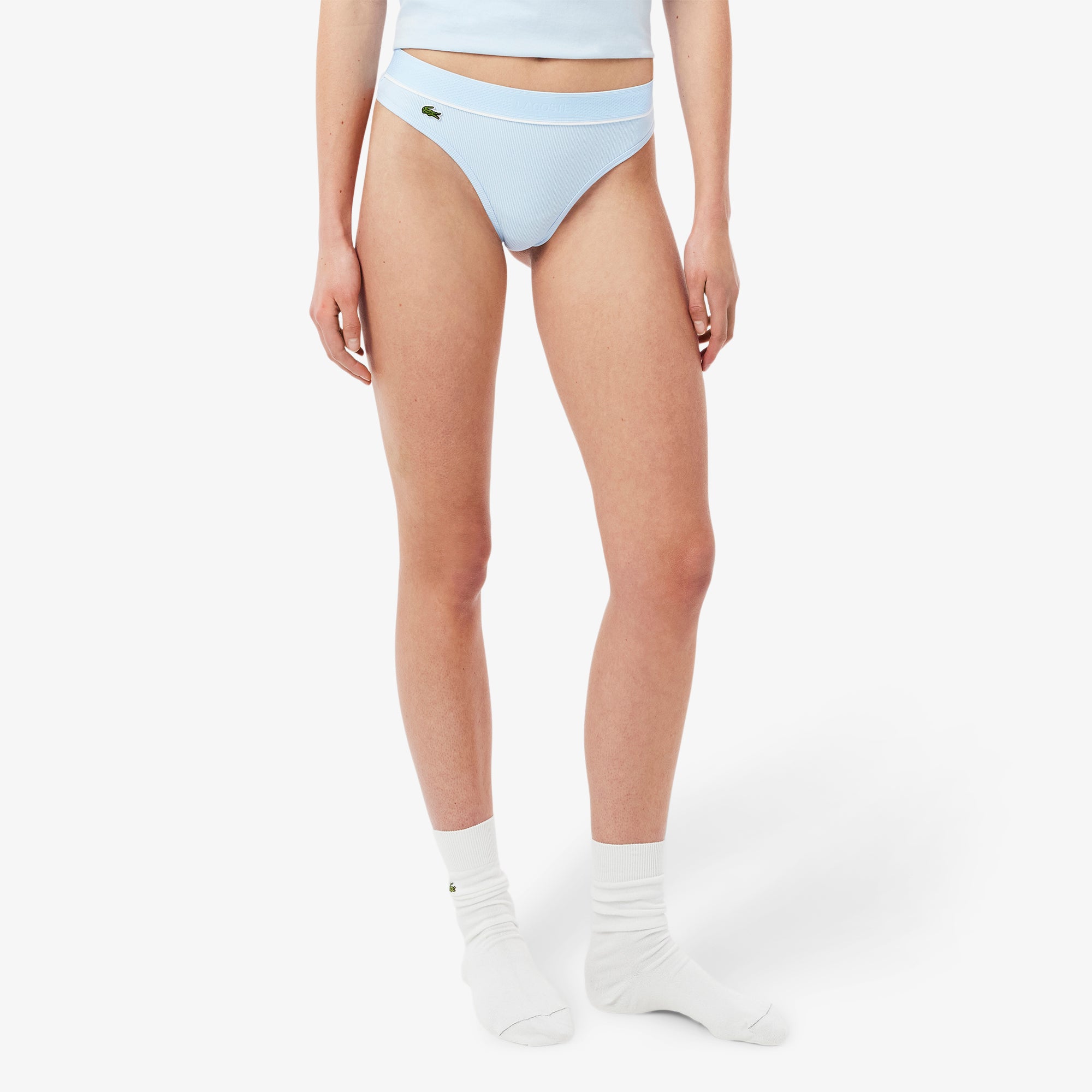 String Underwear - Ruisseau & Blanc