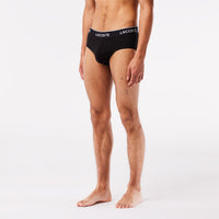 Lot de 3 slips avec ceinture siglée - Noir & Blanc