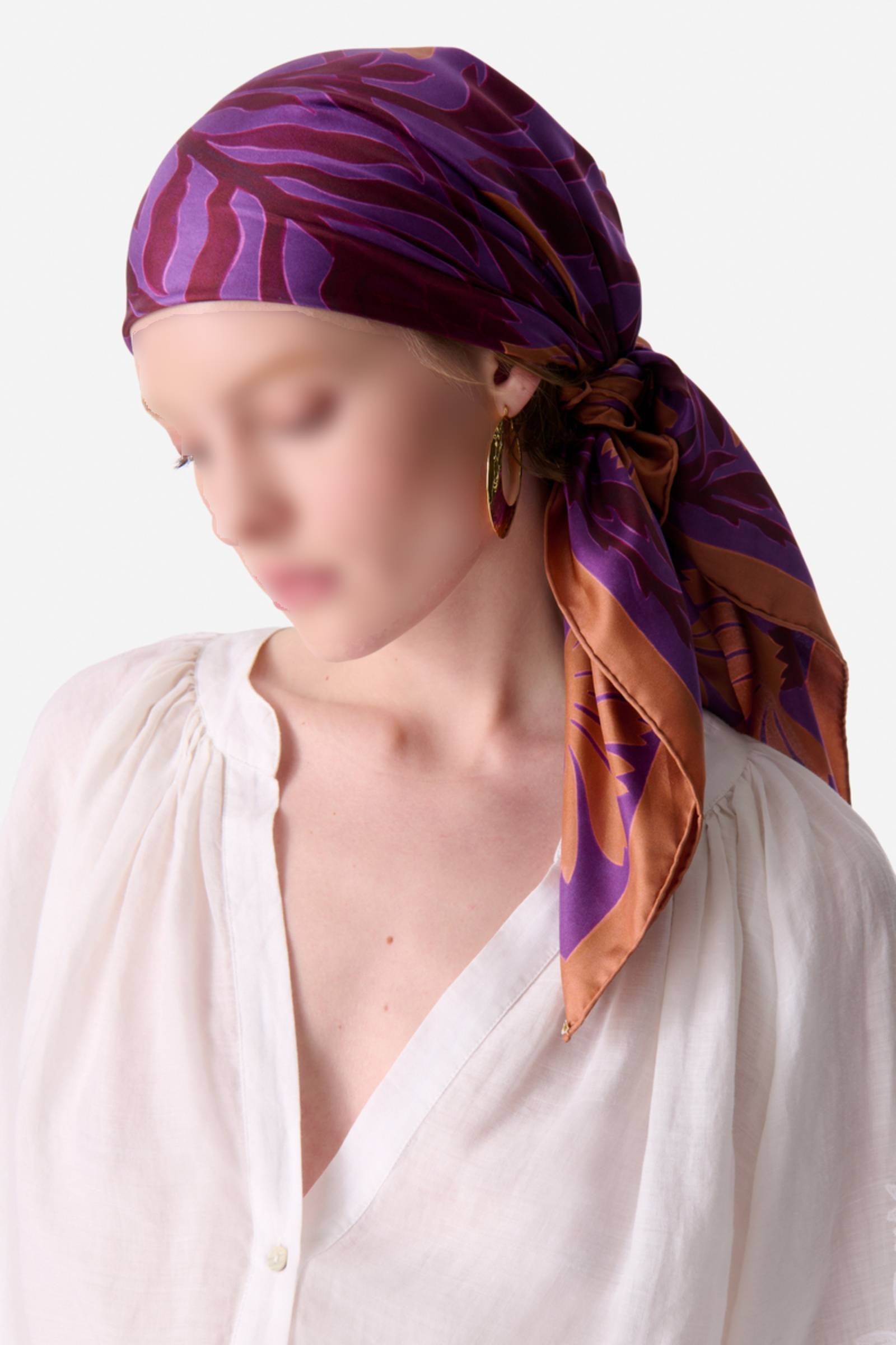 Spiaggia cotton sarong - Purple