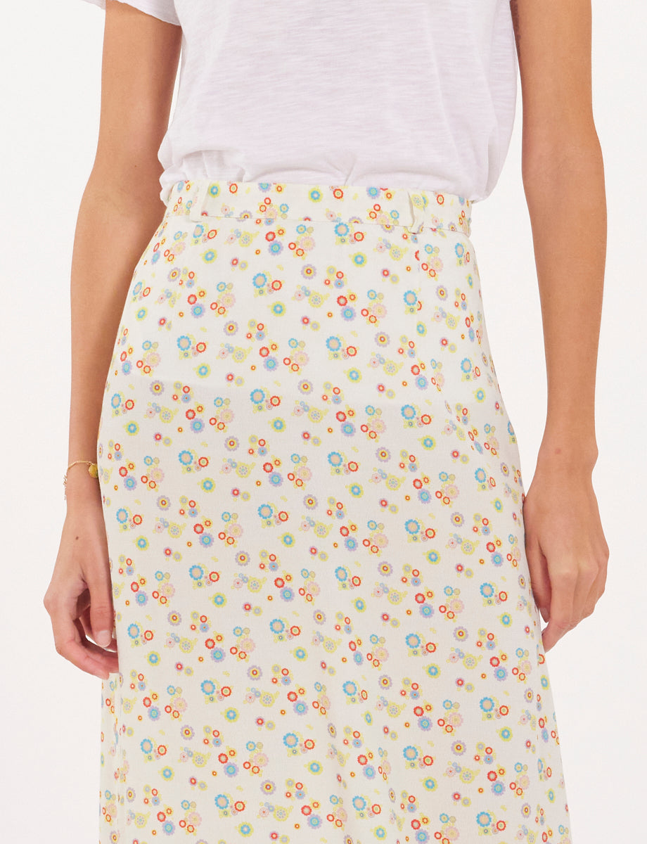 1qty RELIQUAT 65€ 100%  / Jupe longue Aissa - Multi Primavera