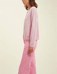 1qty RELIQUAT 0€ 0%  / Gilet Cesaria en laine -  Mauve