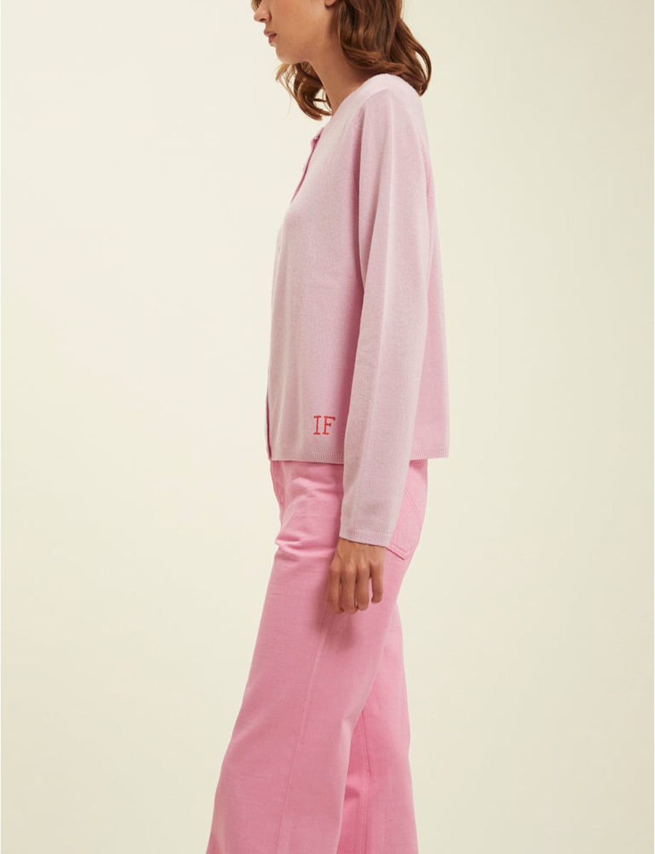 1qty RELIQUAT 0€ 0%  / Gilet Cesaria en laine -  Mauve
