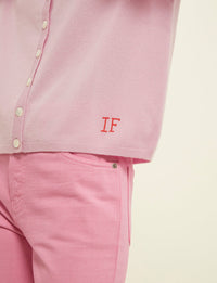1qty RELIQUAT 0€ 0%  / Gilet Cesaria en laine -  Mauve