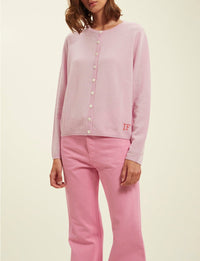 1qty RELIQUAT 0€ 0%  / Gilet Cesaria en laine -  Mauve