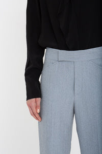 70S Cropped Flare - Marina