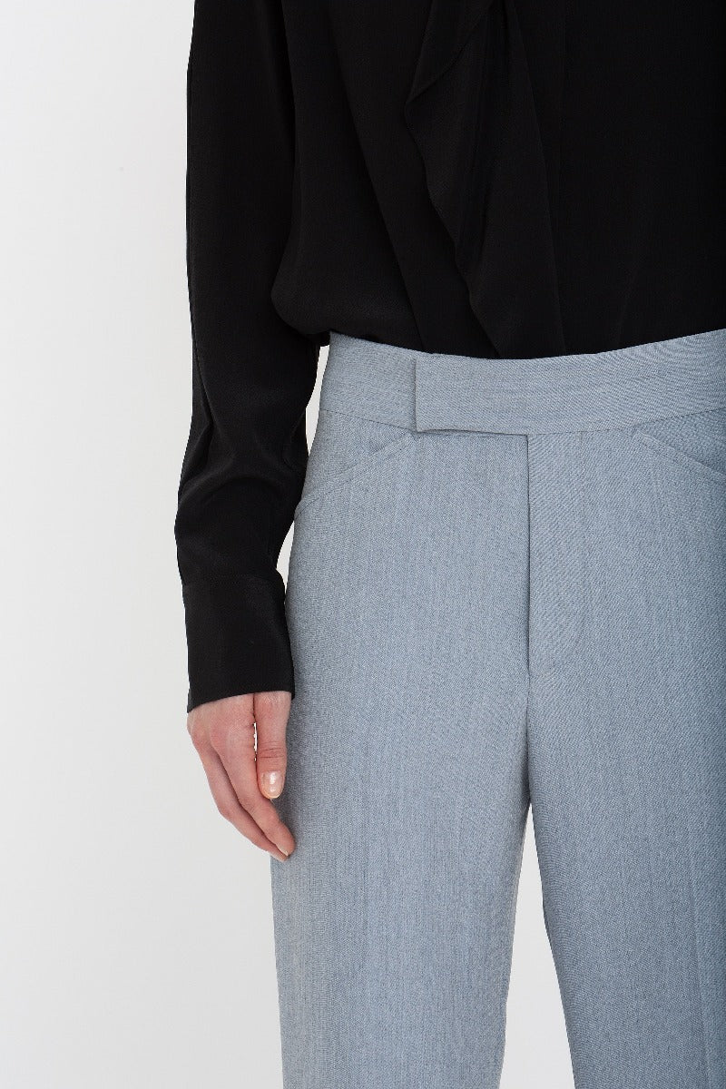 70S Cropped Flare - Marina