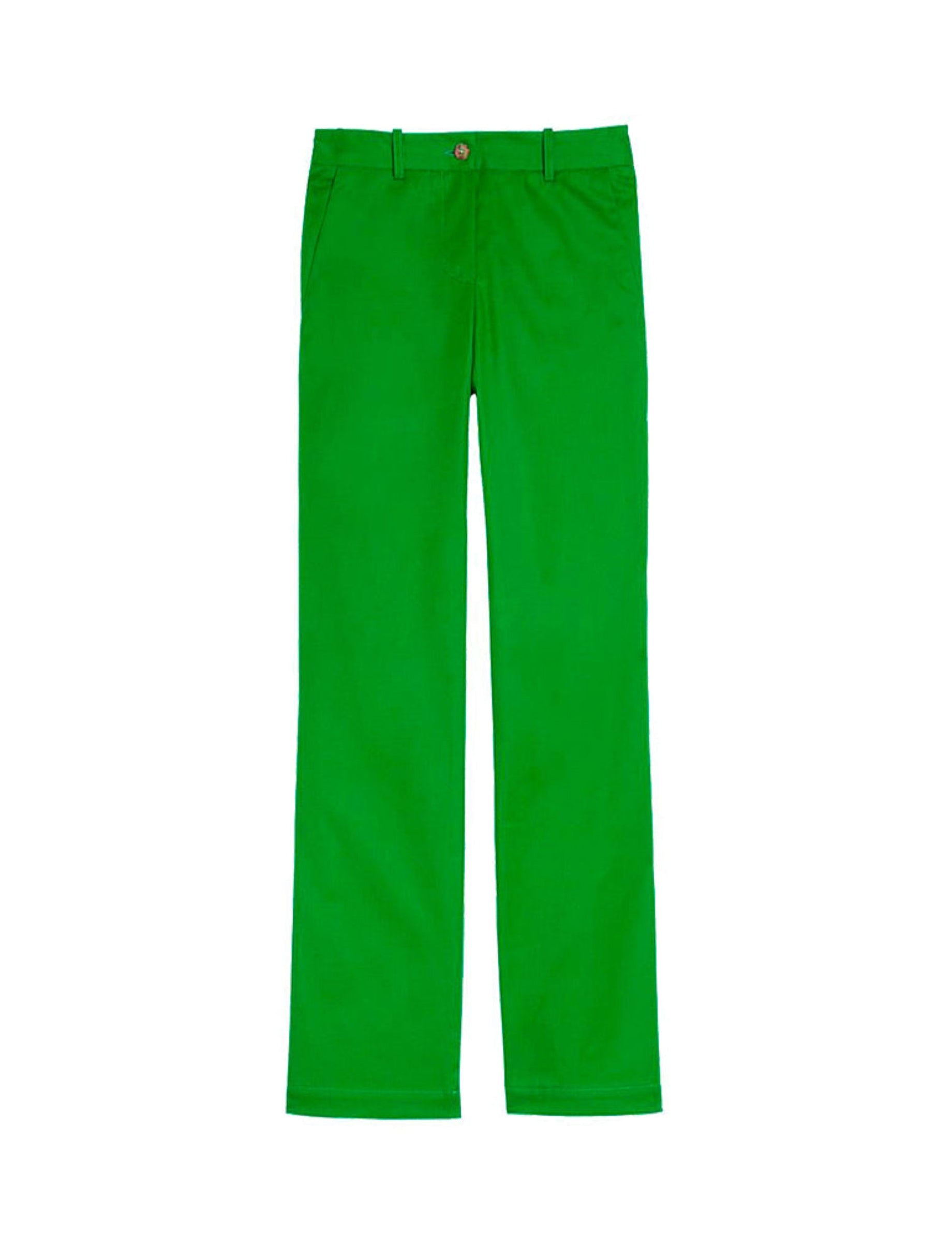 1qty RELIQUAT 75€ 0%  / Pantalon droit Francisco - Green Prairie
