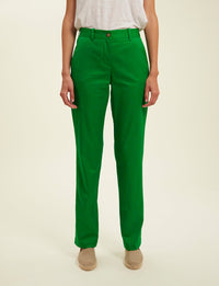 1qty RELIQUAT 75€ 0%  / Pantalon droit Francisco - Green Prairie