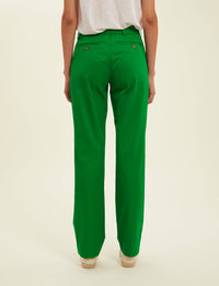 1qty RELIQUAT 75€ 0%  / Pantalon droit Francisco - Green Prairie