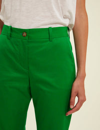 1qty RELIQUAT 75€ 0%  / Pantalon droit Francisco - Green Prairie