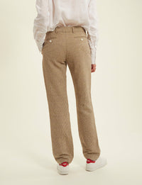 4qty RELIQUAT 75€ 40%  / Pantalon droit Francisco en lin - Multicolor