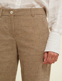4qty RELIQUAT 75€ 40%  / Pantalon droit Francisco en lin - Multicolor