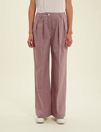 3qty RELIQUAT 75€ 16,7%  / Pantalon droit Luciano - Red Multicolor