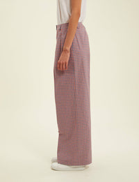 3qty RELIQUAT 75€ 16,7%  / Pantalon droit Luciano - Red Multicolor