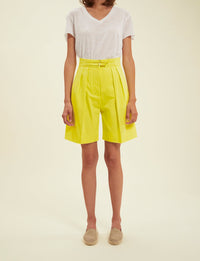32qty RELIQUAT 65€ 0%  / Short taille haute Prune - Yellow