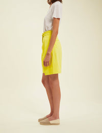 32qty RELIQUAT 65€ 0%  / Short taille haute Prune - Yellow