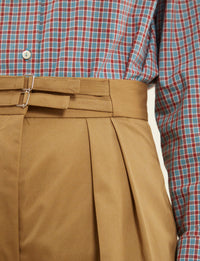 24qty RELIQUAT 65€ 11,9%  / Short taille haute Prune - Khaki