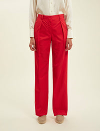 7qty RELIQUAT 75€ 11,1%  / Pantalon Hector à pinces - Red Ferrari