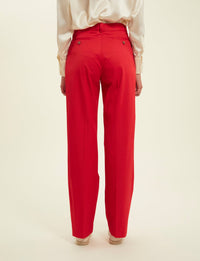 7qty RELIQUAT 75€ 11,1%  / Pantalon Hector à pinces - Red Ferrari