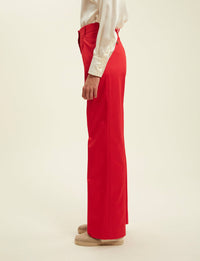7qty RELIQUAT 75€ 11,1%  / Pantalon Hector à pinces - Red Ferrari
