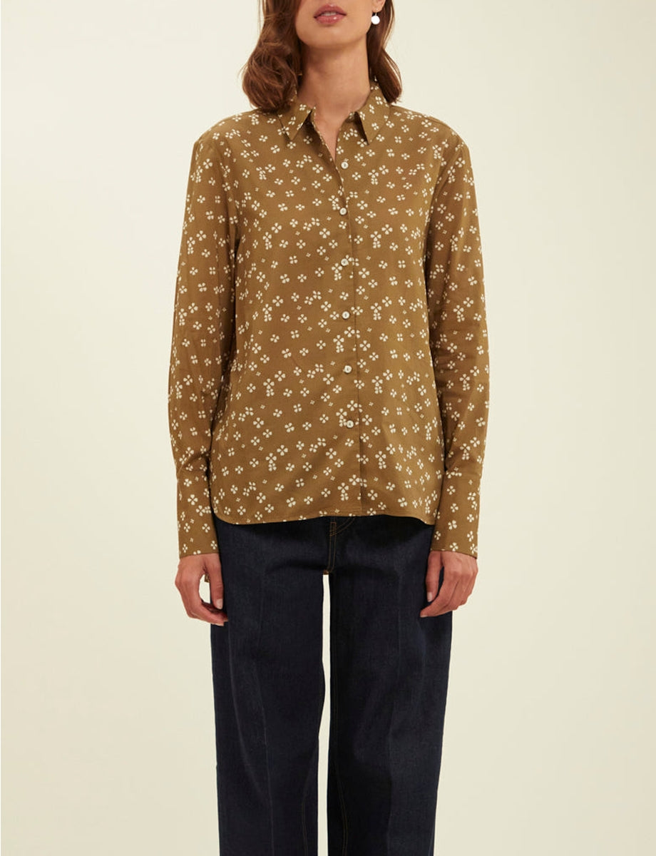 16qty RELIQUAT 80€ 0%  / Chemise asymétrique Falco - Lucky Khaki