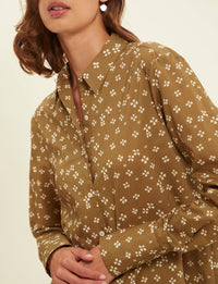 16qty RELIQUAT 80€ 0%  / Chemise asymétrique Falco - Lucky Khaki