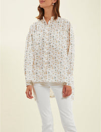 4qty RELIQUAT 95€ 0%  / Chemise oversize Adamo - Pink Primavera