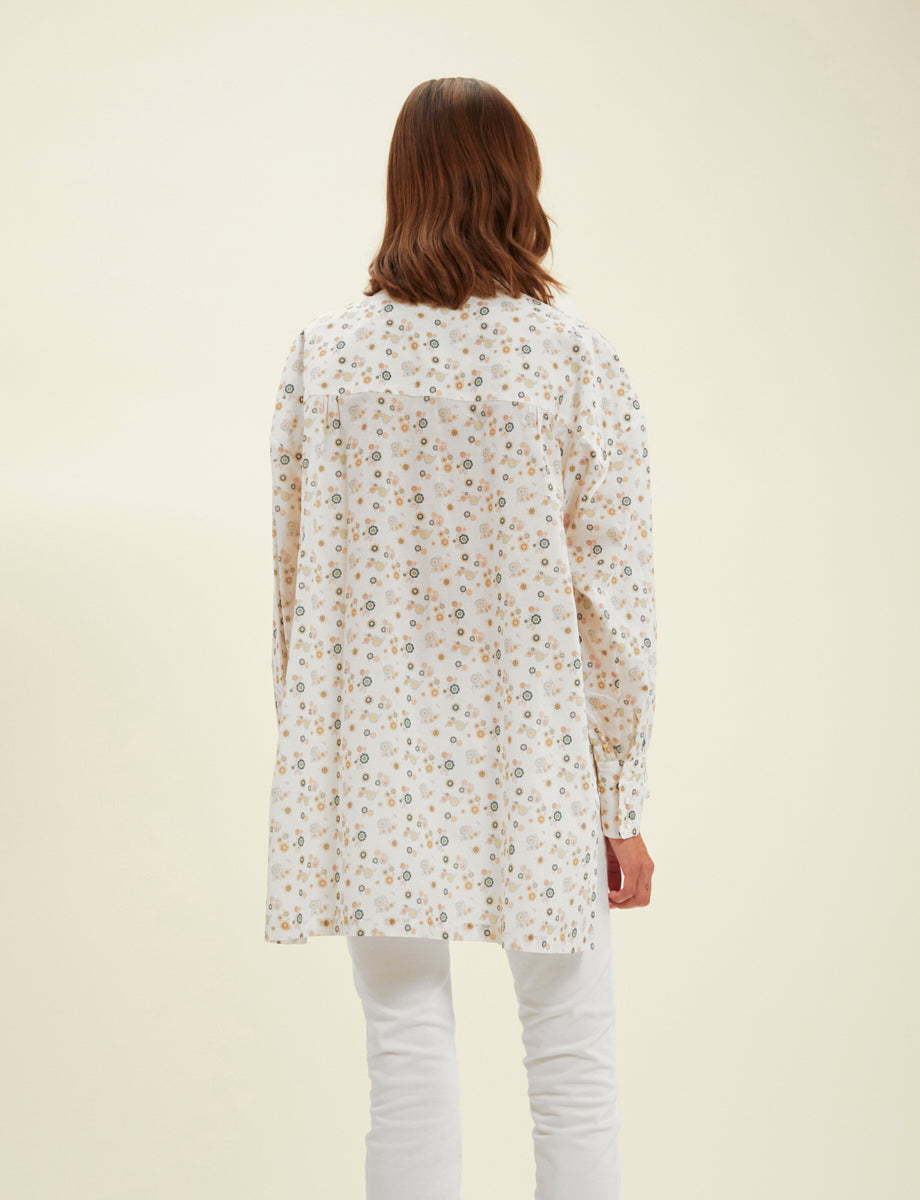 4qty RELIQUAT 95€ 0%  / Chemise oversize Adamo - Pink Primavera