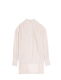 12qty RELIQUAT 95€ 6,7%  / Chemise oversize Adamo - Ecru Multicolor