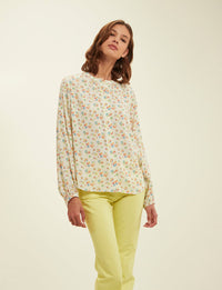 10qty RELIQUAT 95€ 10%  / Chemise boufante Josephine - Multi Primavera